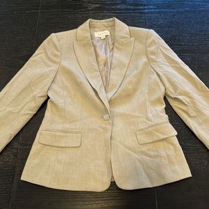 Calvin Klein Womens Gray Blazer New with Tags